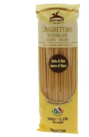 SPAGHETTONI DI SEMOLA SENATORE CAPPELLI BIO 500 G - farmascienza.it