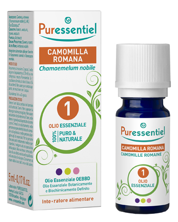 PURESSENTIEL CAMOMILLA ROMANA OLIO ESSENZIALE 5 ML - farmascienza.it