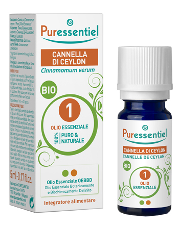 PURESSENTIEL CANNELLA OLIO ESSENZIALE BIO 5 ML - farmascienza.it