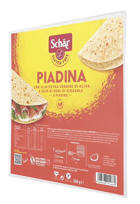 SCHAR PIADINA 3 PEZZI DA 80 G - farmascienza.it