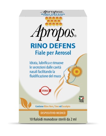 APROPOS RINO DEFENS 10 FIALE PER AEROSOL 2 ML - farmascienza.it