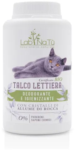 LAB NATU' TALCO LETTIERA GATTO DA 120 G - farmascienza.it