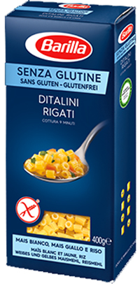 BARILLA DITALINI RIGATI 400 G - farmascienza.it