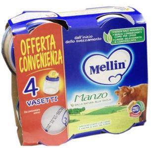 MELLIN OMOGENEIZZATO MANZO 4X80 G - farmascienza.it