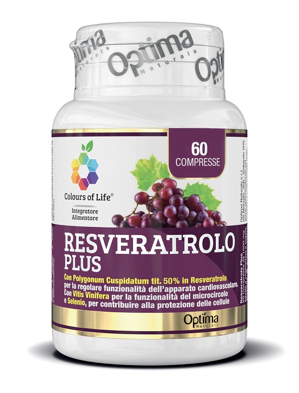 COLOURS OF LIFE RESVERATROLO PLUS 60 COMPRESSE 1000 MG - farmascienza.it