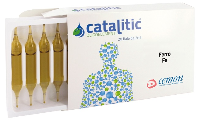 CATALITIC OLIGOELEMENTI FERRO FE 20 AMPOLLE - farmascienza.it
