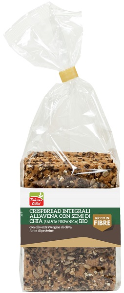 CRISPBREAD INTEGRALI ALL'AVENA E SEMI DI CHIA (SALVIA HISPANICA)  BIO - farmascienza.it