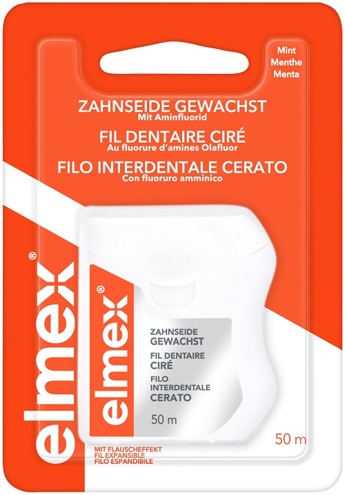 ELMEX FILO INTERDENTALE CERATO 50 METRI - farmascienza.it