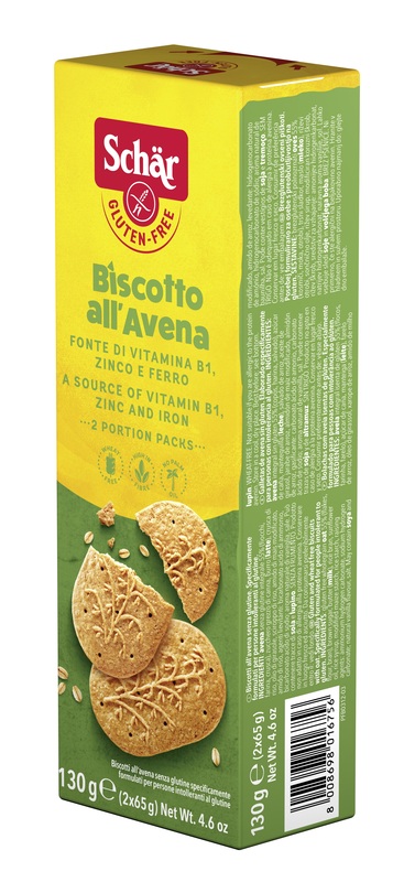 SCHAR BISCOTTI ALL'AVENA 130 G - farmascienza.it