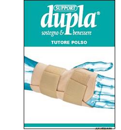 TUTORE POLSO DUPLA SUPPORT TAGLIA UNICA - farmascienza.it