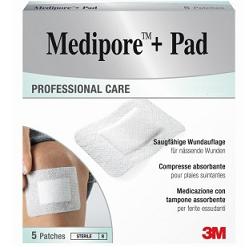 MEDICAZIONE MEDIPORE+PAD 10X15CM 5PEZZI - farmascienza.it