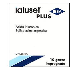 GARZA MEDICATA IALUSET 10X10 CM 10 PEZZI - farmascienza.it