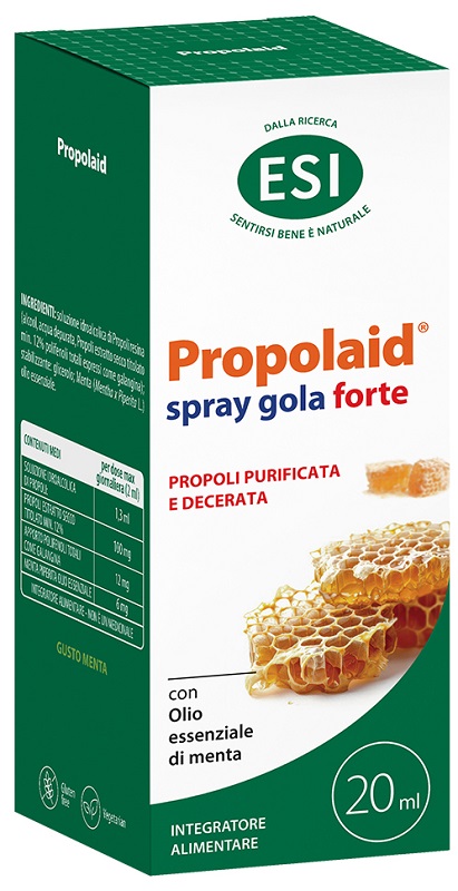 ESI PROPOLAID PROPOLGOLA SPRAY FORTE 20 ML - farmascienza.it