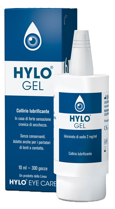 HYLO-GEL COLLIRIO LUBRIFICANTE ACIDO IALURONICO 0,2% 10 ML - farmascienza.it