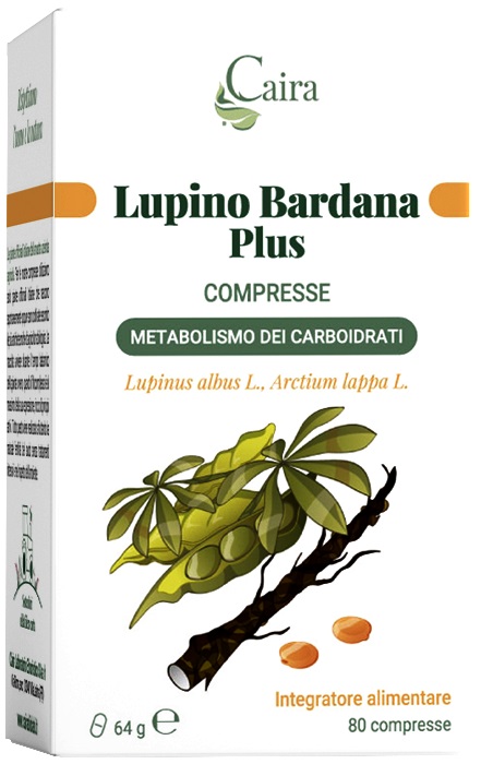 CAIRA LUPINO BARDANA PLUS 80 COMPRESSE DA 0,8 G - farmascienza.it