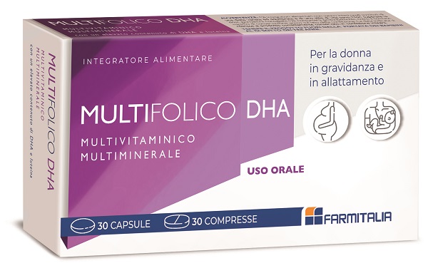 MULTIFOLICO DHA 30 CAPSULE + 30 COMPRESSE - farmascienza.it