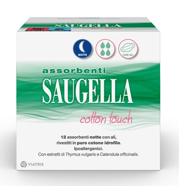 SAUGELLA COTTON TOUCH ASSORBENTI NOTTE 12 PEZZI TAGLIO PREZZO - farmascienza.it