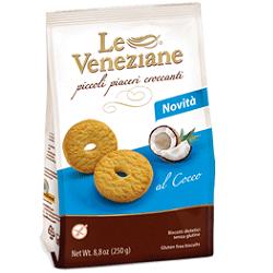 LE VENEZIANE BISCOTTI COCCO 250 G - farmascienza.it