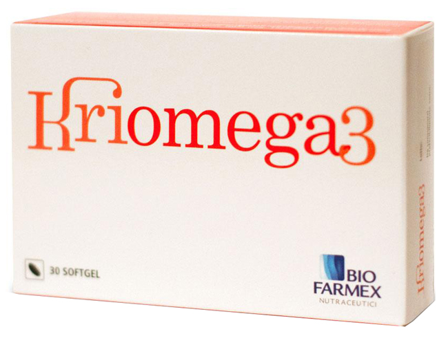 KRIOMEGA 3 30 CAPSULE SOFTGEL - farmascienza.it