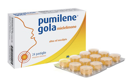 PUMILENE GOLA MIELE LIMONE 24 PASTIGLIE - farmascienza.it