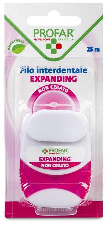 FILO INTERDENTALE EXPANDING 25 M PROFAR - farmascienza.it