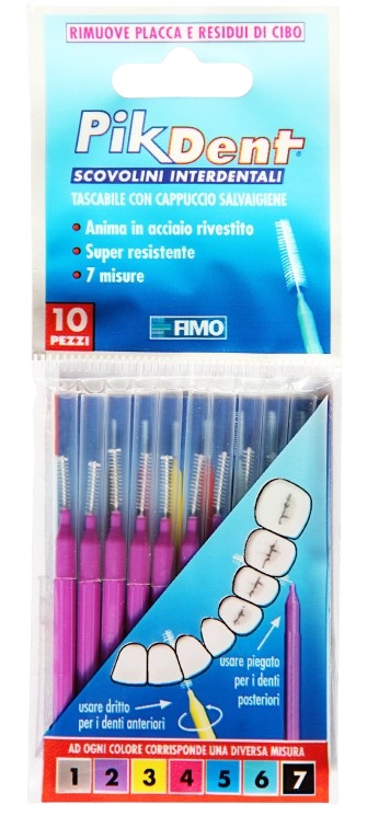 PIKDENT STUZZICOLINO 2 VI 10PZ - farmascienza.it