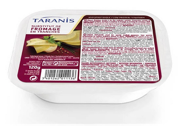 TARANIS SOSTITUTO DEL FORMAGGIO A FETTE 6 FETTE 20 G - farmascienza.it