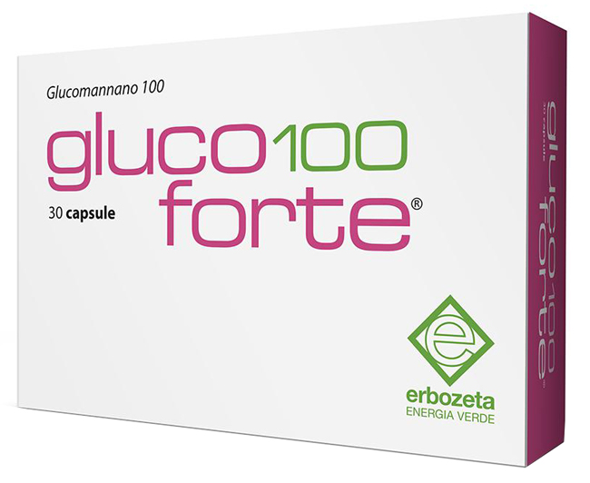 GLUCO 100 FORTE GLUCOMANNANO 100 30 CAPSULE DA 900 MG - farmascienza.it
