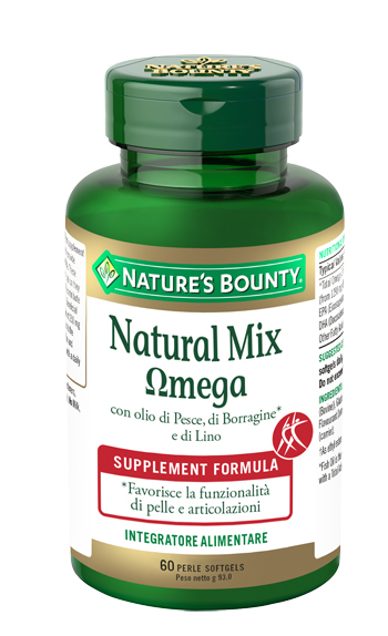 NATURAL MIX OMEGA 60 PERLE - farmascienza.it