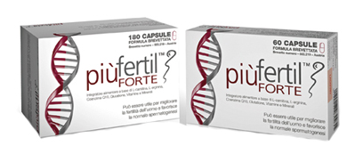PIU' FERTIL FORTE 180 CAPSULE - farmascienza.it