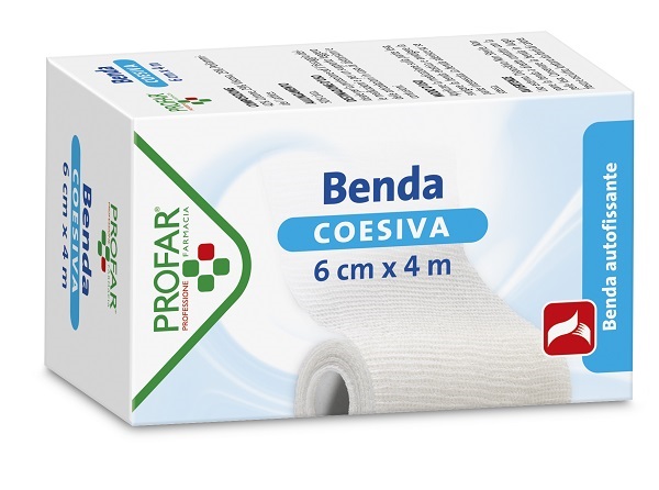 BENDA COESIVA 6 CM X 4 M PROFAR - farmascienza.it