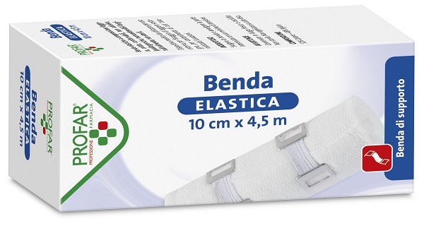 BENDA ELASTICA 10 CM X 4,5 M PROFAR - farmascienza.it