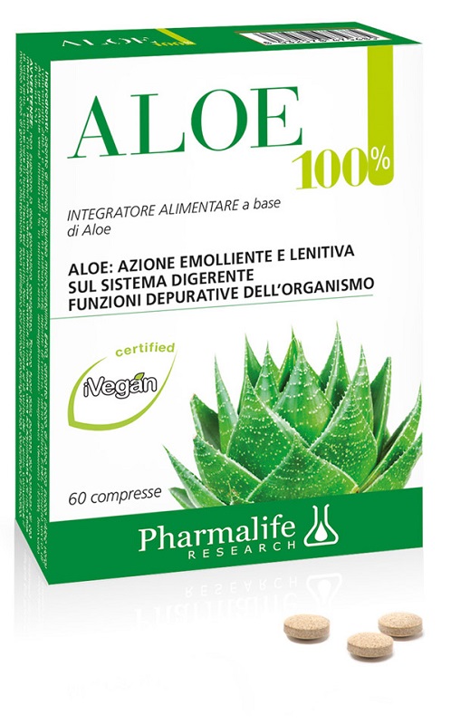 ALOE 100% INTEGRATORE ALIMENTARE 60 COMPRESSE - farmascienza.it