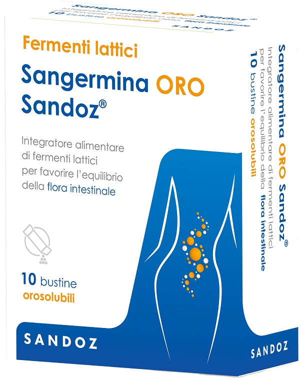 SANGERMINA ORO 10 BUSTINE OROSOLUBILE - farmascienza.it