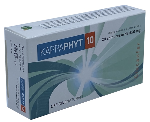 KAPPAPHYT 10 20 COMPRESSE DA 650 MG - farmascienza.it