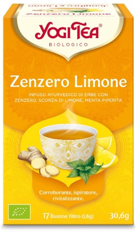 YOGI TEA ZENZERO LIMONE 31 G - farmascienza.it