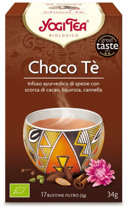YOGI TEA CHOCO TE' BIOLOGICO 34 G - farmascienza.it