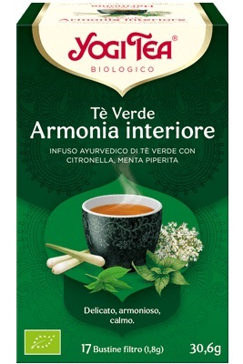 YOGITEA VERDE ARMONIA INTERIORE BIO 30,3 G - farmascienza.it