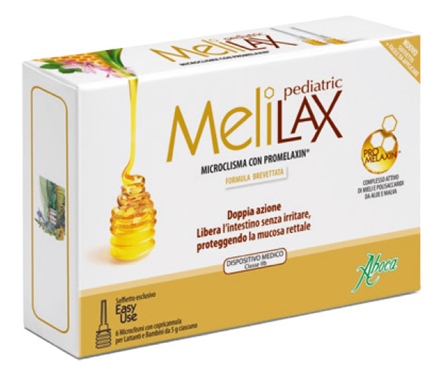 MELILAX PEDIATRIC MICROCLISMI 6 PEZZI 5 G - farmascienza.it