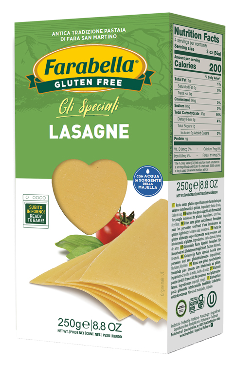FARABELLA LASAGNE 250 G - farmascienza.it