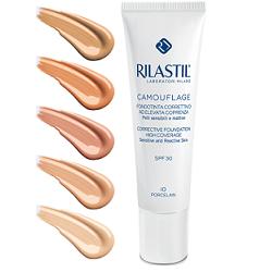 RILASTIL CAMOUFLAGE FONDOTINTA CORRETTIVO FLUIDO ELEVATA COPRENZA 10 30 ML - farmascienza.it
