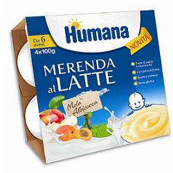 HUMANA MERENDA MELA ALBICOCCA 4 X 100 G - farmascienza.it