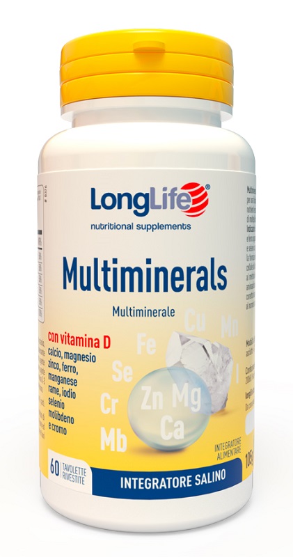 LONGLIFE MULTIMINERALS 60 TAVOLETTE - farmascienza.it