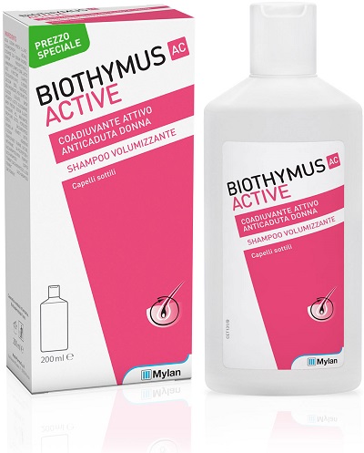 BIOTHYMUS AC ACTIVE SHAMPOO VOLUMIZZANTE DONNA 200 ML PREZZO SPECIALE - farmascienza.it