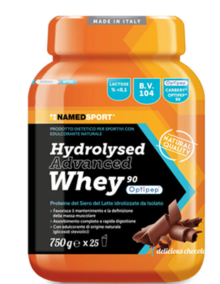 HYDROLYSED ADVANCED WHEY DELICIOUS CHOCOLATE BARATTOLO POLVERE ORALE 750 G - farmascienza.it