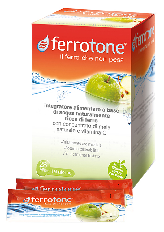 FERROTONE APPLE 28 SACCHETTI 25 ML - farmascienza.it