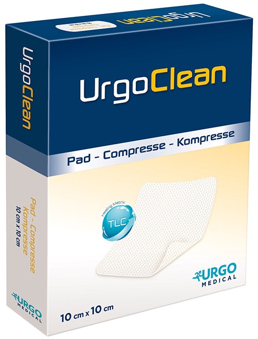 MEDICAZIONE TNT ASSORBENTE GELIFICANTE URGOCLEAN 10X10CM 10 PEZZI - farmascienza.it