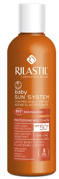 RILASTIL SUN SYSTEM PHOTO PROTECTION THERAPY SPF50+ BABY FLUIDO 200 ML - farmascienza.it