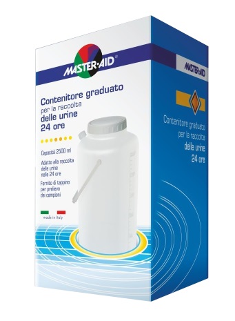 CONTENITORE RACCOLTA URINA MASTER-AID 24 H 2500 ML - farmascienza.it