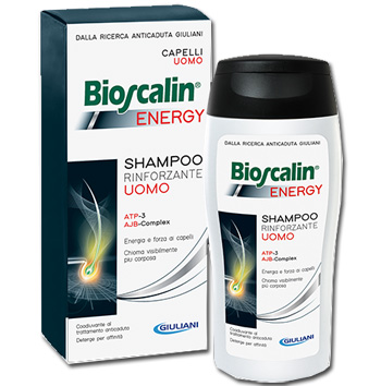 BIOSCALIN ENERGY SHAMPOO 200 ML + SHAMPOO 200 ML - farmascienza.it